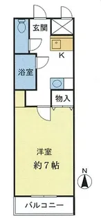 ぐらんどマンション【1階】の間取り