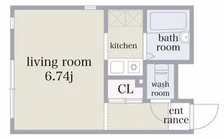 ZESTY西落合【3階】の間取り
