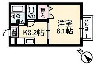 イストワール【2階】の間取り