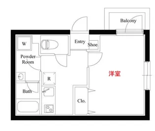グランデュオ大森【3階】の間取り