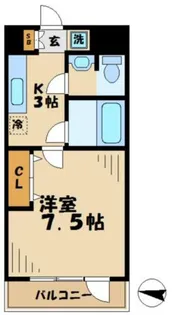 サザンヒル【4階】の間取り