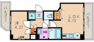 LAPUTA【5階】の間取り