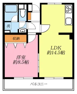 ノーザンハイムI【2階】の間取り