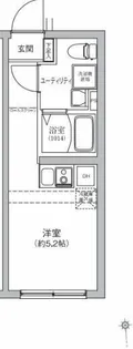 ベルシードステアー亀戸【4階】の間取り