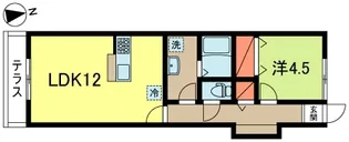 グランバレー南荻窪【1階】の間取り