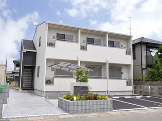 埼玉県東松山市若松町2【アパート】の外観
