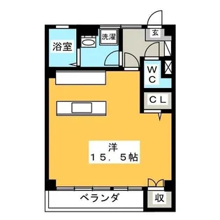 早苗ビル 西館【1階】の間取り