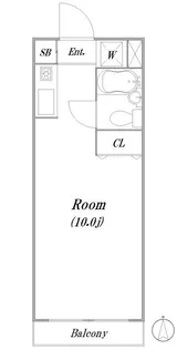 向原レジデンス【3階】の間取り