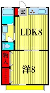ハイムアネックス【2階】の間取り
