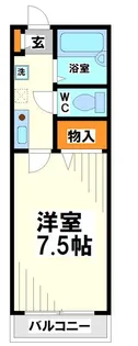 ベルメゾン彩【3階】の間取り