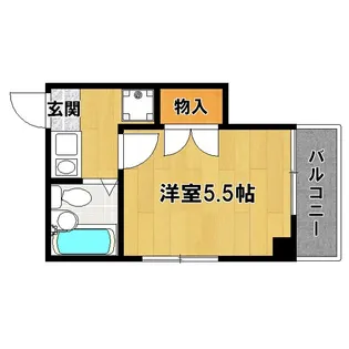 19メモリービル【7階】の間取り