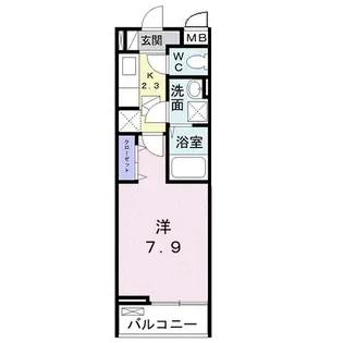 マウンテンメープル新座【1階】の間取り
