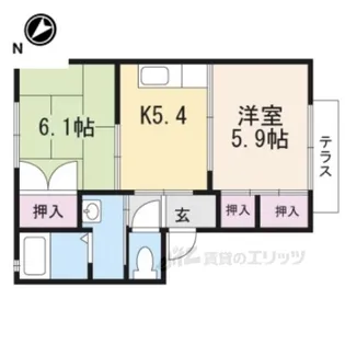 エスポワール【2階】の間取り