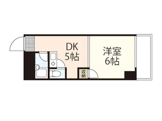 My Little Maison【6階】の間取り
