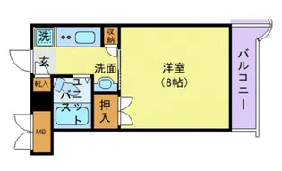ウィンベルソロ狛江【2階】の間取り