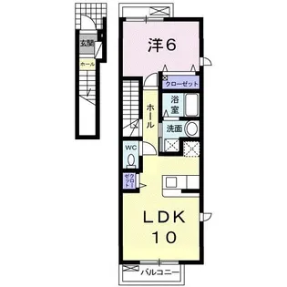 セレッソ【2階】の間取り