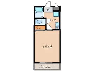 ティエリア豊田【4階】の間取り
