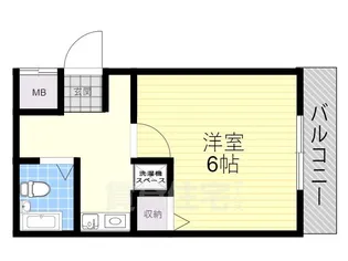 プレアール楠葉東山【1階】の間取り