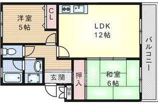 竹谷コープ【1階】の間取り