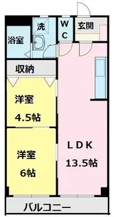 チェルシー【3階】の間取り