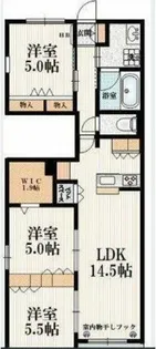 グリーンヒル【1階】の間取り