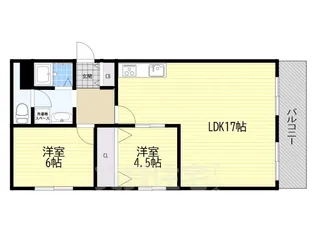 藤本マンション【3階】の間取り