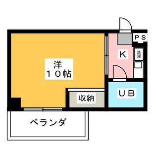 ブルックリンビレッジ【4階】の間取り