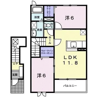 ブリアン【2階】の間取り