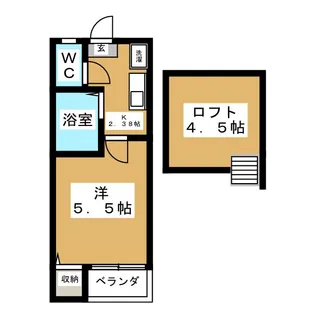 メゾン・ド・アイ【1階】の間取り