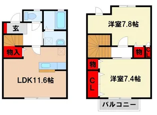 ヴィーブルコートの間取り