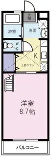 カナエール【2階】の間取り