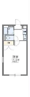 レオパレスFLORIA【1階】の間取り