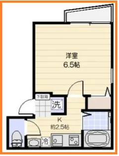 アクロス蔵前【4階】の間取り