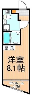COCOCUBE KITA-SENJUII【4階】の間取り