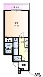 フジパレス針中野【2階】の間取り