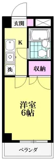 インペリアル【3階】の間取り