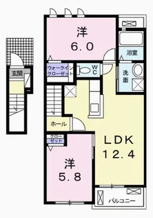 ダンディライオンII【2階】の間取り