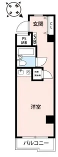 ベル・パークシティ西新宿【2階】の間取り