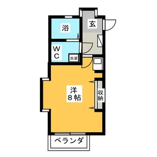 ロワール湘南G棟【2階】の間取り