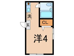 インベスト馬込II【2階】の間取り