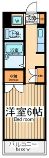 アパートメントケー【1階】の間取り