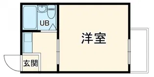 シティハイツ扇町公園【1階】の間取り