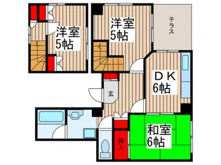 ハーツハイムアイズ【1階】の間取り