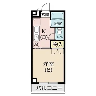 ワコーハイツ II【2階】の間取り