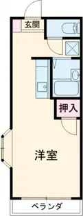 フリーダム北町【1階】の間取り