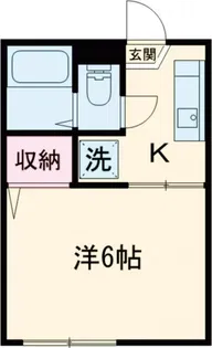 メゾン桜上水【1階】の間取り