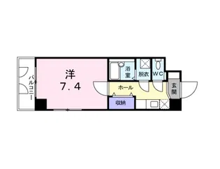フレール【2階】の間取り