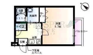 AnGes野江【2階】の間取り