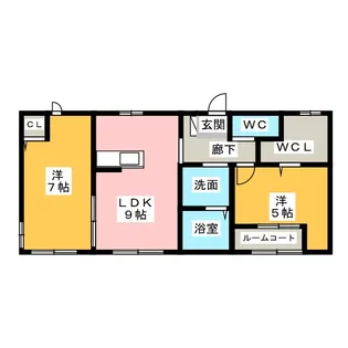 FERIO吹上【1階】の間取り