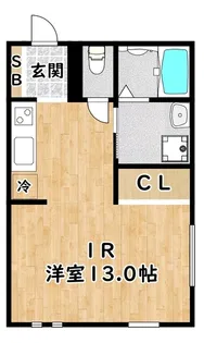 SELENITE塚本【1階】の間取り
